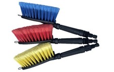 1 x Autowaschbürste PKW LKW Waschbürste Handbürste Bürste mit Wasserdurchlauf
