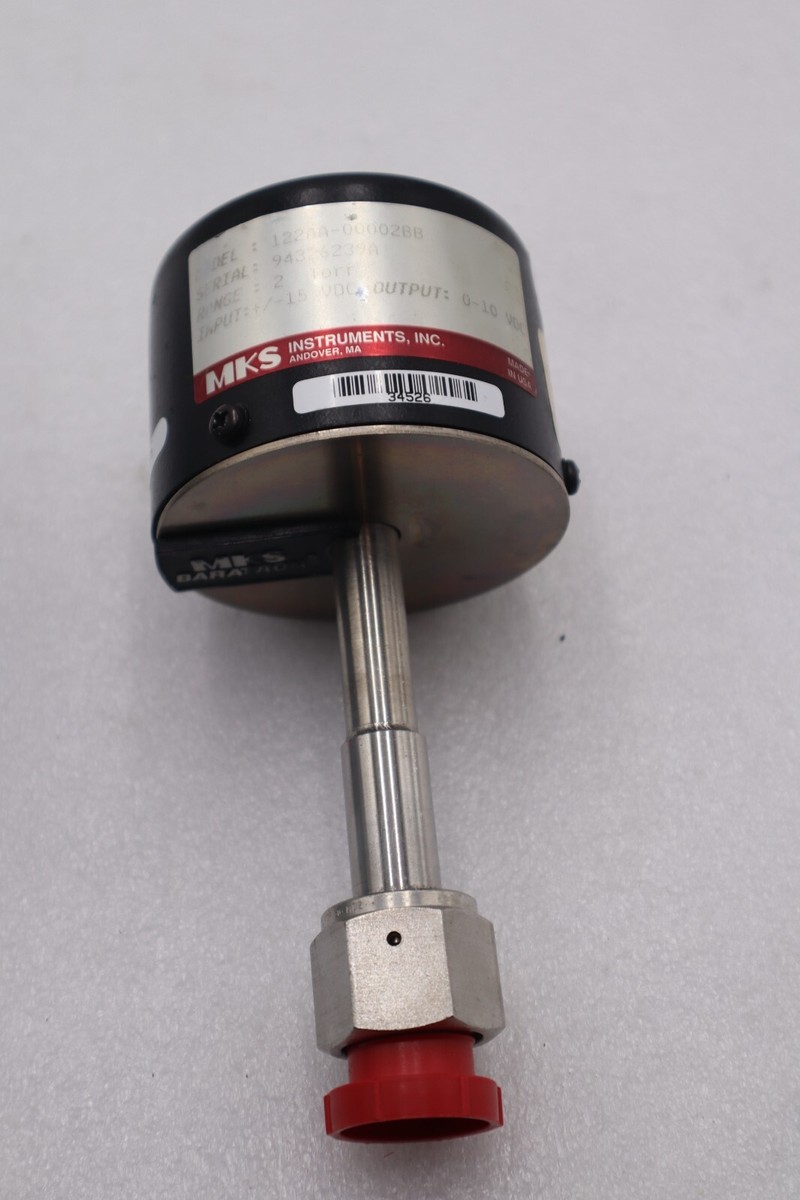 MKS Baratron 122AA-00002BB Pressure Transducer Type 122A MKS Baratron 122AA-00002BB Pressure Transducer Type 122A