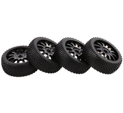 1/8 Rc Buggy Wheels Tires Set For 