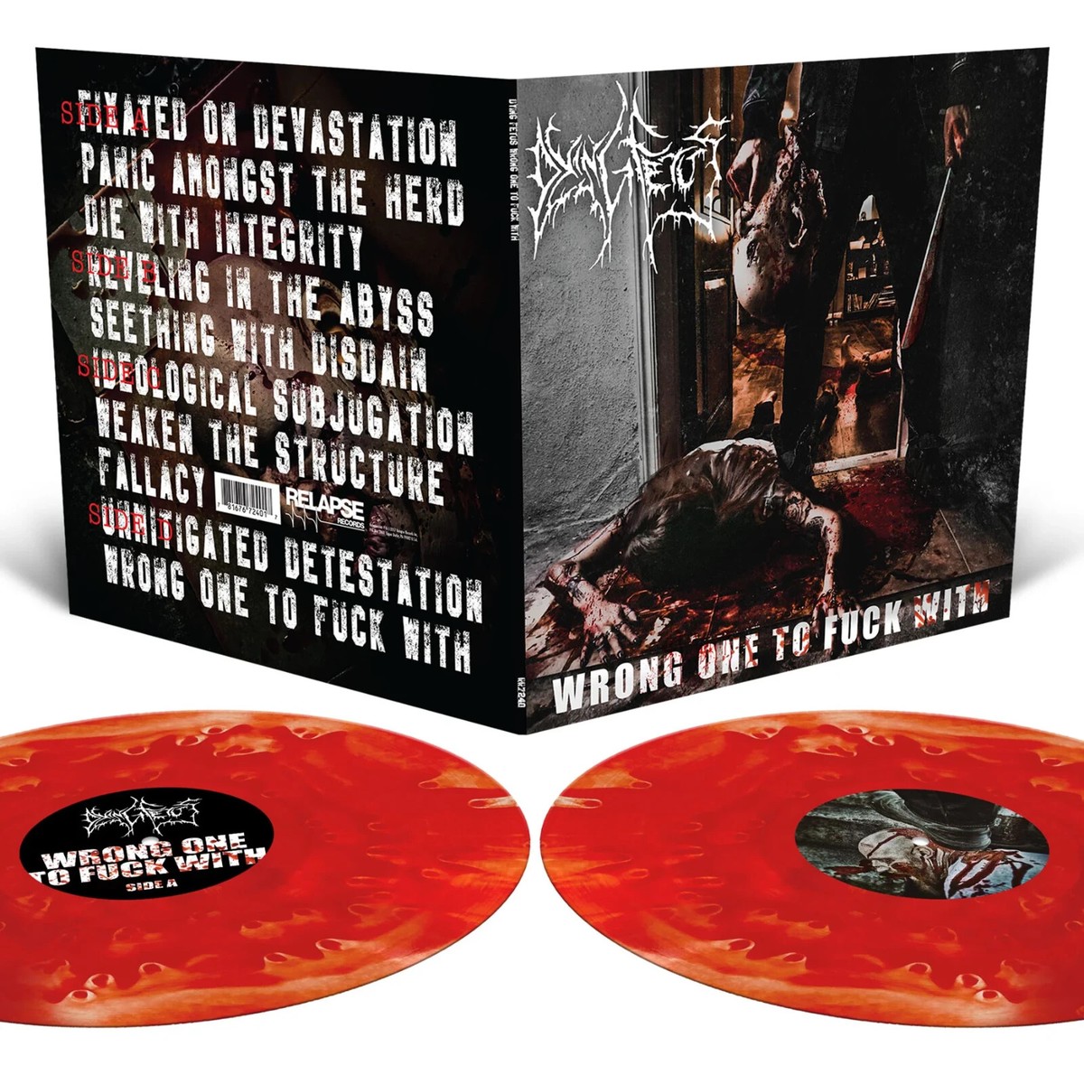 Dying Fetus - Wrong One To Fuck With 2 x LP COLORED VINYL NEW