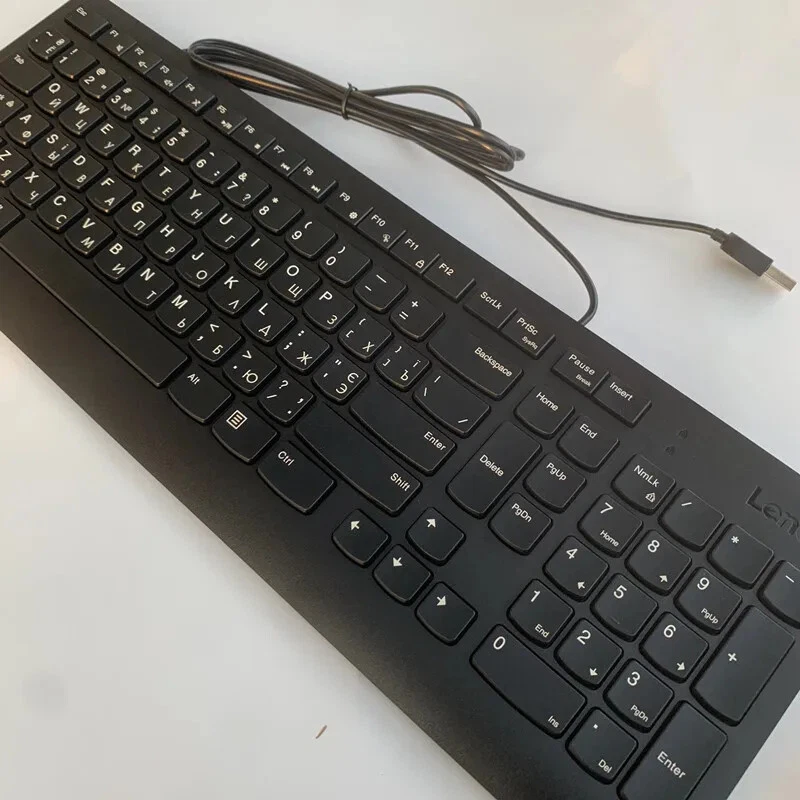 Original Russian USB wired keyboard SK8823  for Lenovo - Image 3 of 4