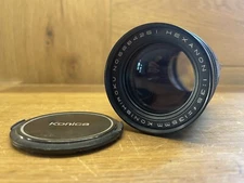 *Rare Konica F Mount : Near Mint ++* Hexanon 135mm F/3.5 Lens for FP FS FM / JPN