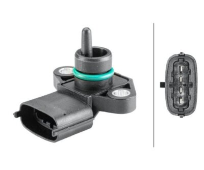Sensor, Saugrohrdruck HELLA 6PP358152-201 für Hyundai Coupe