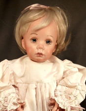 Porzellanpuppe "Baby Bailey" (205) 20" (51 cm) von Donna Rubert