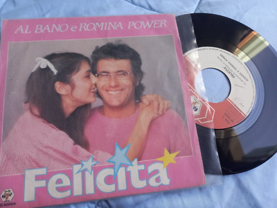 AL BANO ROMINA POWER HAPPITA ITALY 45 7'' EX++/EX++