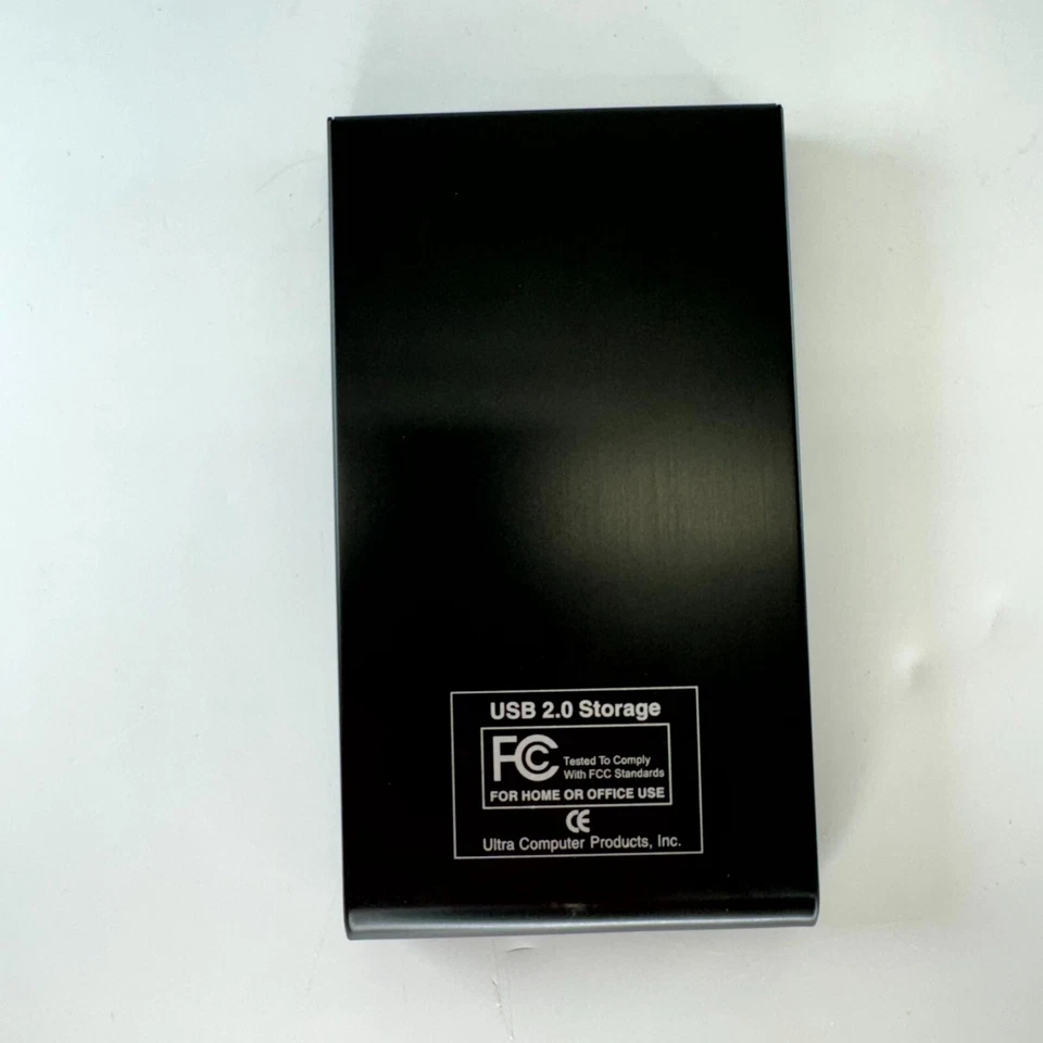 Ultra USB 2.0 Storage High Speed External Hard Drive Enclosure Black Portable - Image 2 of 4