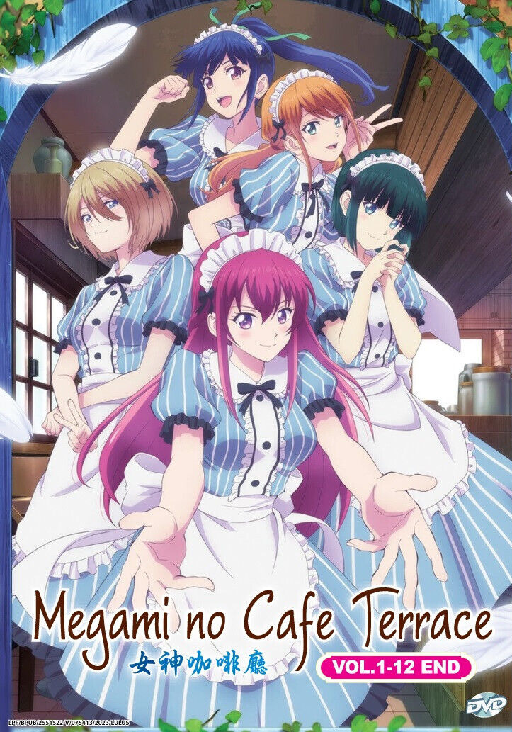 Anime DVD Megami No Cafe Terrace (Ep 1-12 End) Complete English