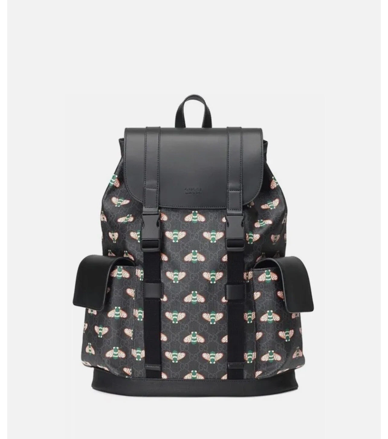 Sac à dos Gucci Bestiary avec abeilles GG Supreme Dust Bag. Original utilisé une seule fois