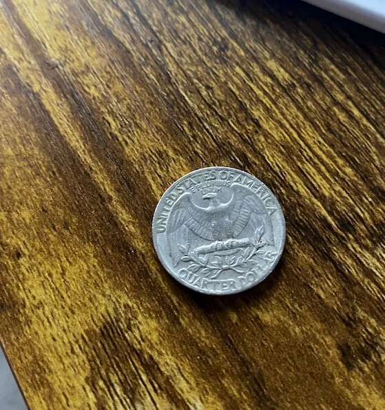 1972 Washington quarter No Mint mark Good Condition - Image 2 of 2