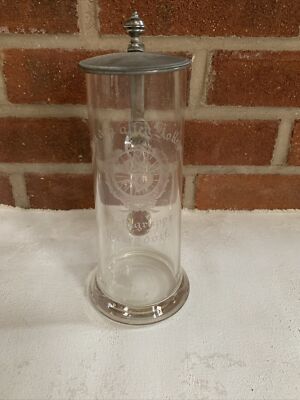 Von Den Alten Kollegen Artsgruppe Giersdorf Lidded Beer Stein