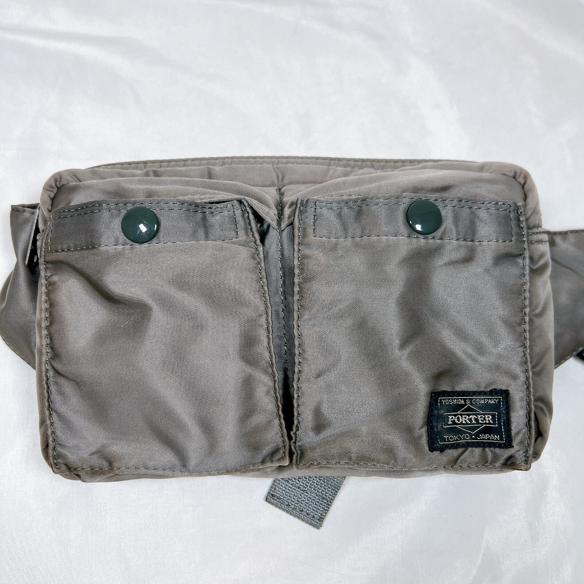Yoshida Porter Tanker Shoulder bag waist bag Silver gray Yoshida Porter Tanker Shoulder bag waist bag Silver gray