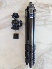 READ Gitzo G1228 MK2 Carbon Fiber Tripod & Gitzo GH2781 QR Ball Head for Camera