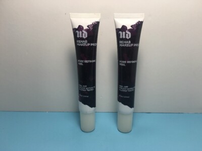 URBAN DECAY - REHAB MAKEUP PREP - PORE REFINING PEEL - 1 OZ - LOT OF 2 - NEW