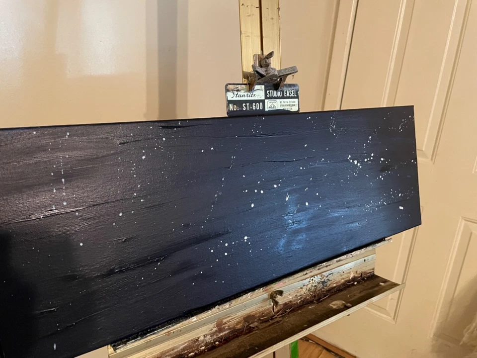 зеркальная теневая коробка с кристаллами - Изображение 2 из 2