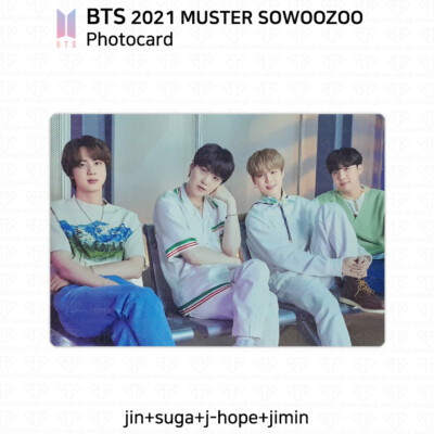 BTS Bangtan Boys 2021 Muster SoWooZoo Official Photocard