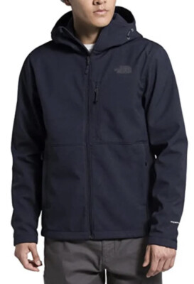 The North Face Soft Shell Apex Flex Futurelight Hooded Black Jacket NWT 