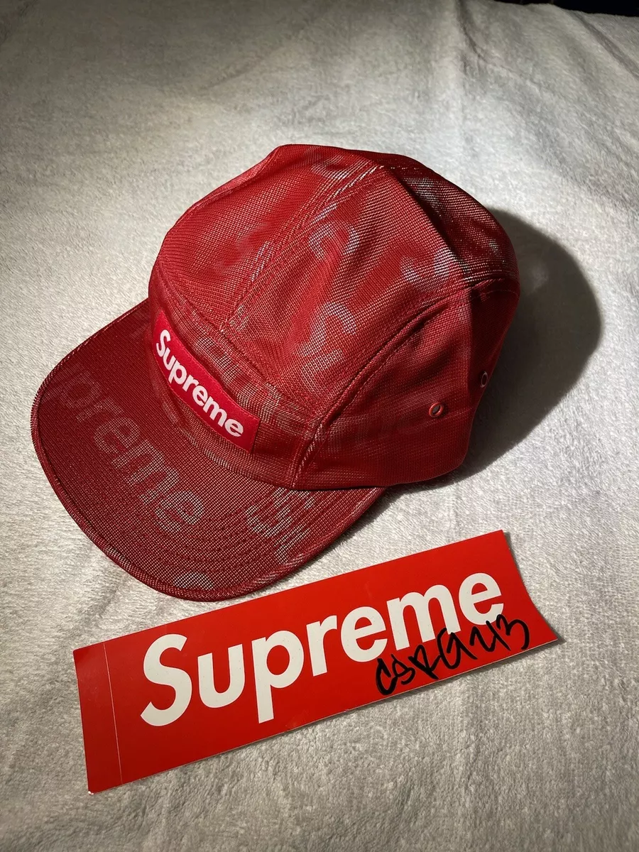 Supreme Lenticular Logo Camp Cap Red SS19 NWT