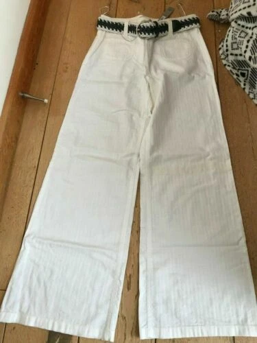 White 8 Size Trousers for Women