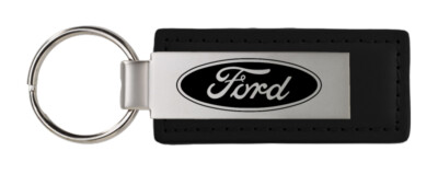 Ford Leather Key Chain (Black) | eBay