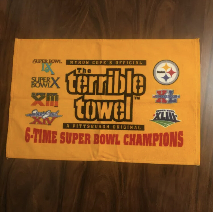 Lot of 3 Pittsburgh Steelers Penguins Pirates Terrible Towels eBay