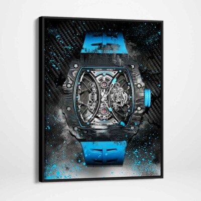 Richard Mille RM 53-01 inspired Canvas Wall Art Print - Watch Art Poster Print
