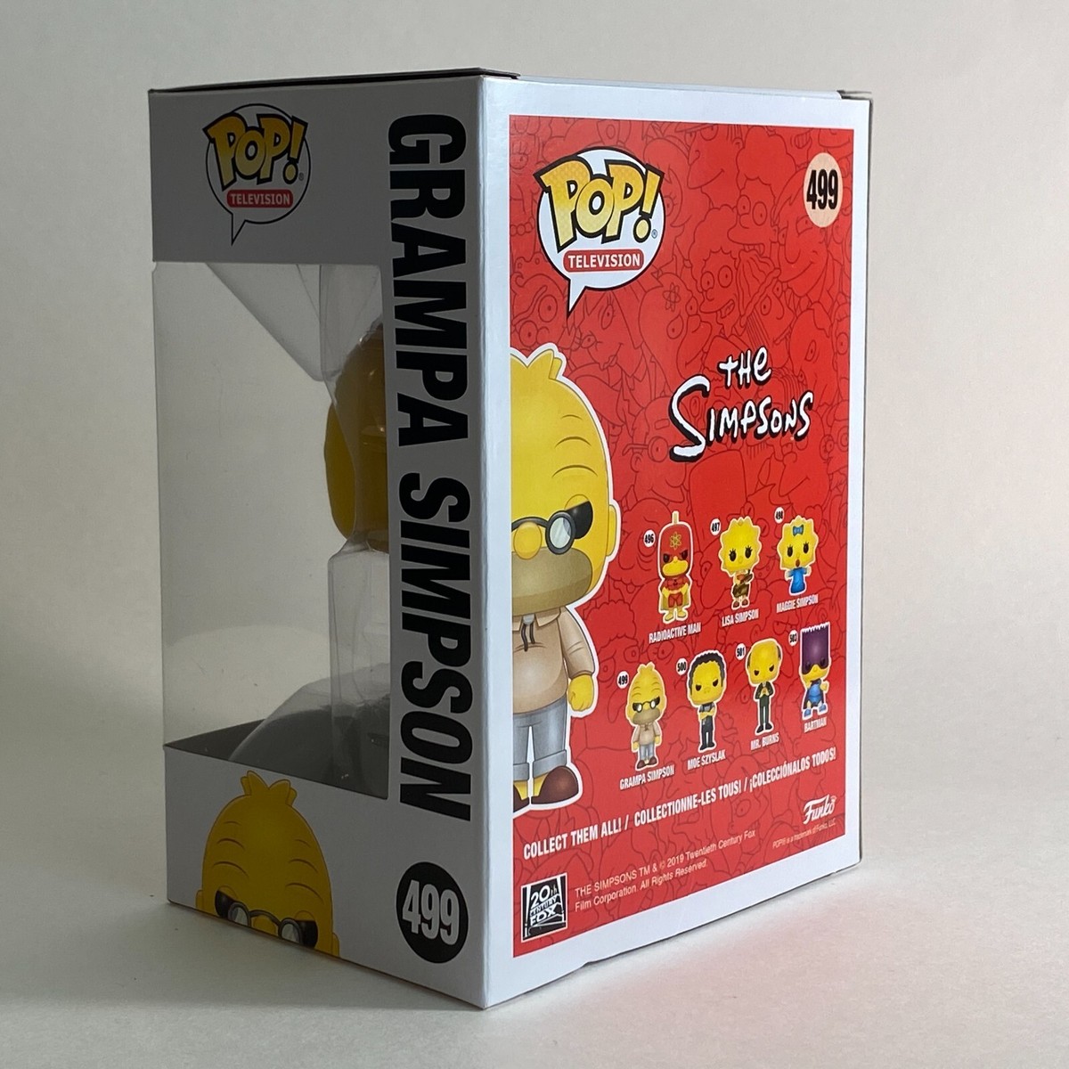 ファル 　POP! シンプソンズ4set 15→7、8 Funko Pop The Simpsons Full Set (8) 496 497 498 499 500 501