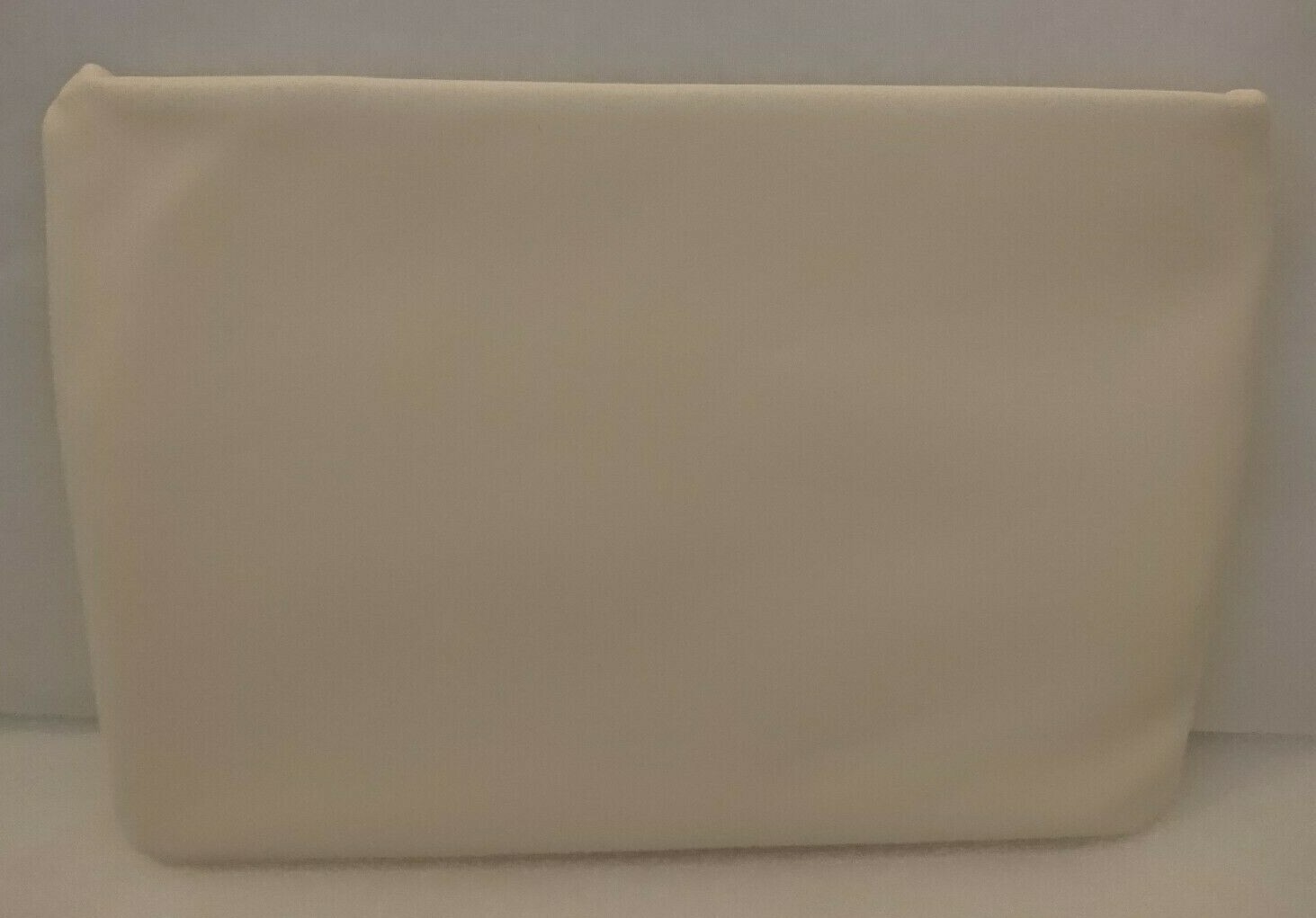 Immagine 2 - CHRISTIAN DIOR POCHETTE POUCH CLUTCH BORSETTA TROUSSE BIANCO PANNA CD ORO GOLD