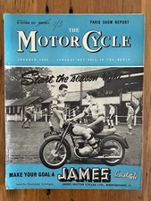 The Motor Cycle Oct 1957 James Sidecar Villiers Grey Streak Excelsior 3 Cyl