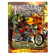 Lone Star Rally Galveston Texas Event 2008 Program Magazine Collectible Wall Art