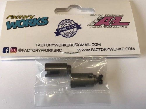 Factory Works A&L Hardened Outdrives 1212 Kyosho OT-5 vtg Optima,Javelin,Lazer - Picture 2 of 4