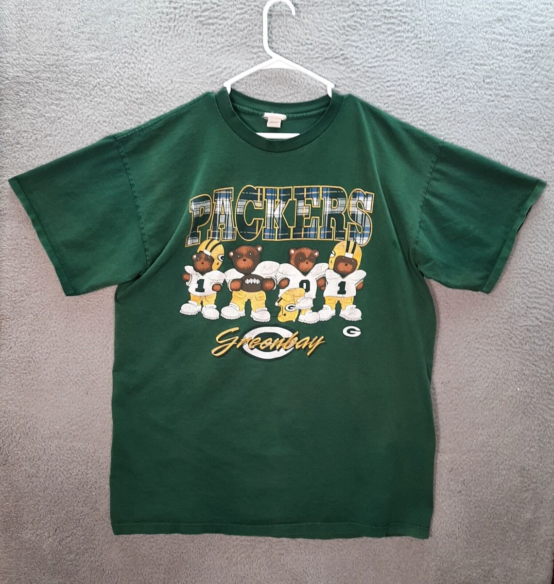 【希少】vintage NFL Green Bay Packers シャツ Men's Green Bay Packers Vintage-Inspired Graphic Tee | Men's Tops