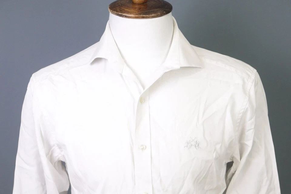 La Martina Buenos Aires White Long Sleeve Button Down Shirt Size S - Image 2 of 4