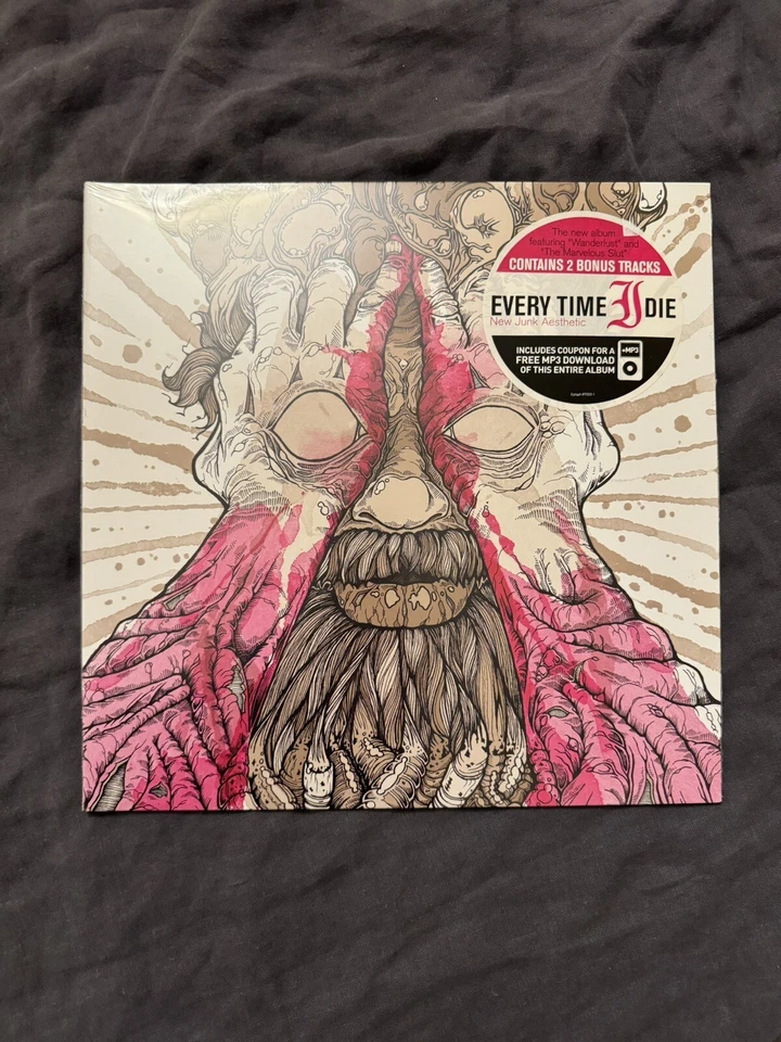 Every Time I Die - NEW JUNK AESTHETIC - Vinyl LP - NEW & SEALED!! ETID BUFFALO - Image 2 of 3