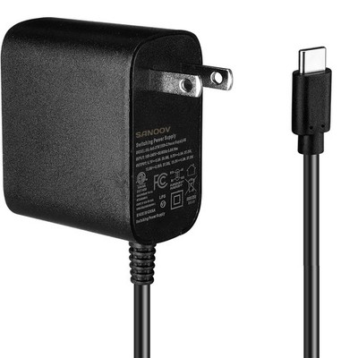 SANOOV 27W GaN PD USB-C Power Supply for Raspberry Pi 5 5.1V 5A Pi... 