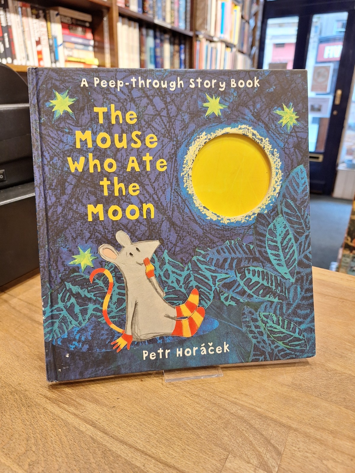 The Mouse Who Ate the Moon, Horacek, Petr SIGNED HARDBACK