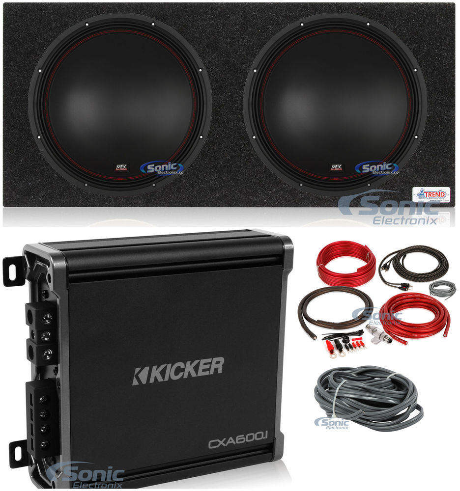 Автомобильный сабвуфер MTX 5515-22 15 Dual 2 Ohm 55-й серии Герметичный сабвуфер Усилитель Комплект усилителей 148090₽