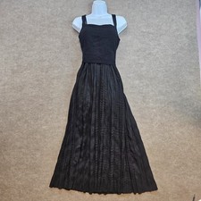 Nic + Zoe Kara Maxi Dress Sweater Knit Top Black Size XS