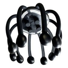 Head/Scalp Massager, 14 Nodes, Bluetooth Speaker, Rechargeable, 8-Hr Playtime