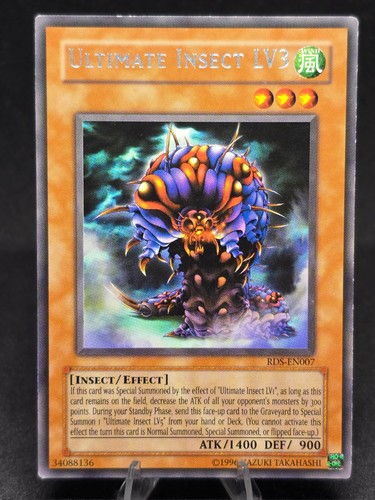 Yu-Gi-Oh! Ultimate Insect LV3 RDS-EN007 Rise of Destiny 1st Edition ...