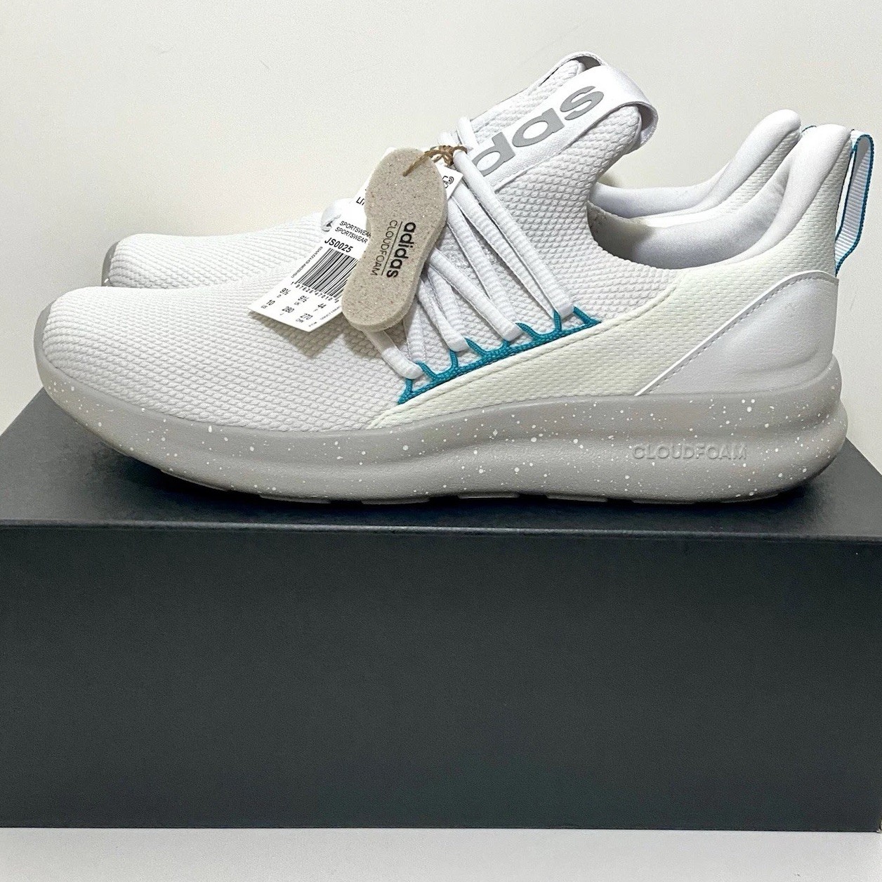 ADIDAS NWT Lite Racer Adapt 7.0 Cloudfoam Men’s Sz. 10 Running Sneakers JS0025