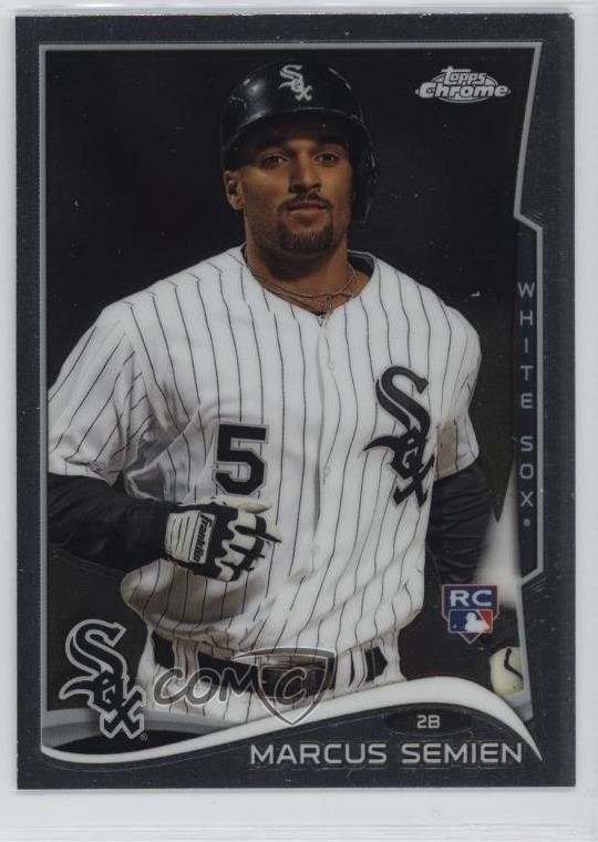 2014 Topps Chrome Marcus Semien #43 13c1