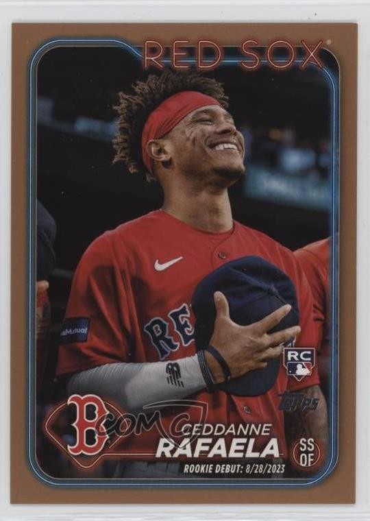 2024 Topps Update Rookie Debut Gold 1592/2024 Ceddanne Rafaela #US110 15t1