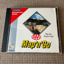 DeLorme AAA Map 'n' Go PC, 1997 3.0 Windows