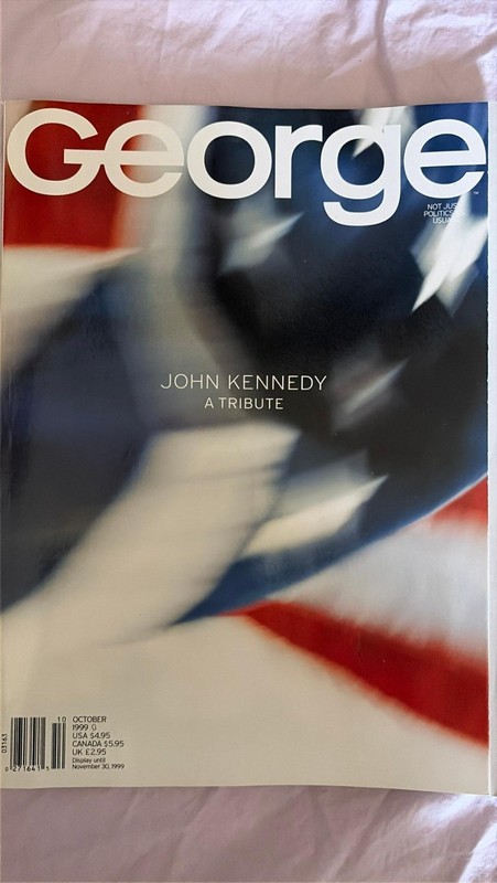 Vintage George Magazine JFK Jr. Tribute Issue October 1999 Unread Pristine