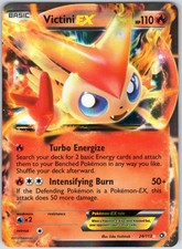 Victini EX 24/113 Holo Ultra Rare Legendary Treasures Pokemon NM