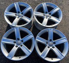4 ORIGINAL 17" ALUFELGEN ALU FELGEN AUDI A5 8T 8T0071497 7,5x17 ET28 FREIHAUS