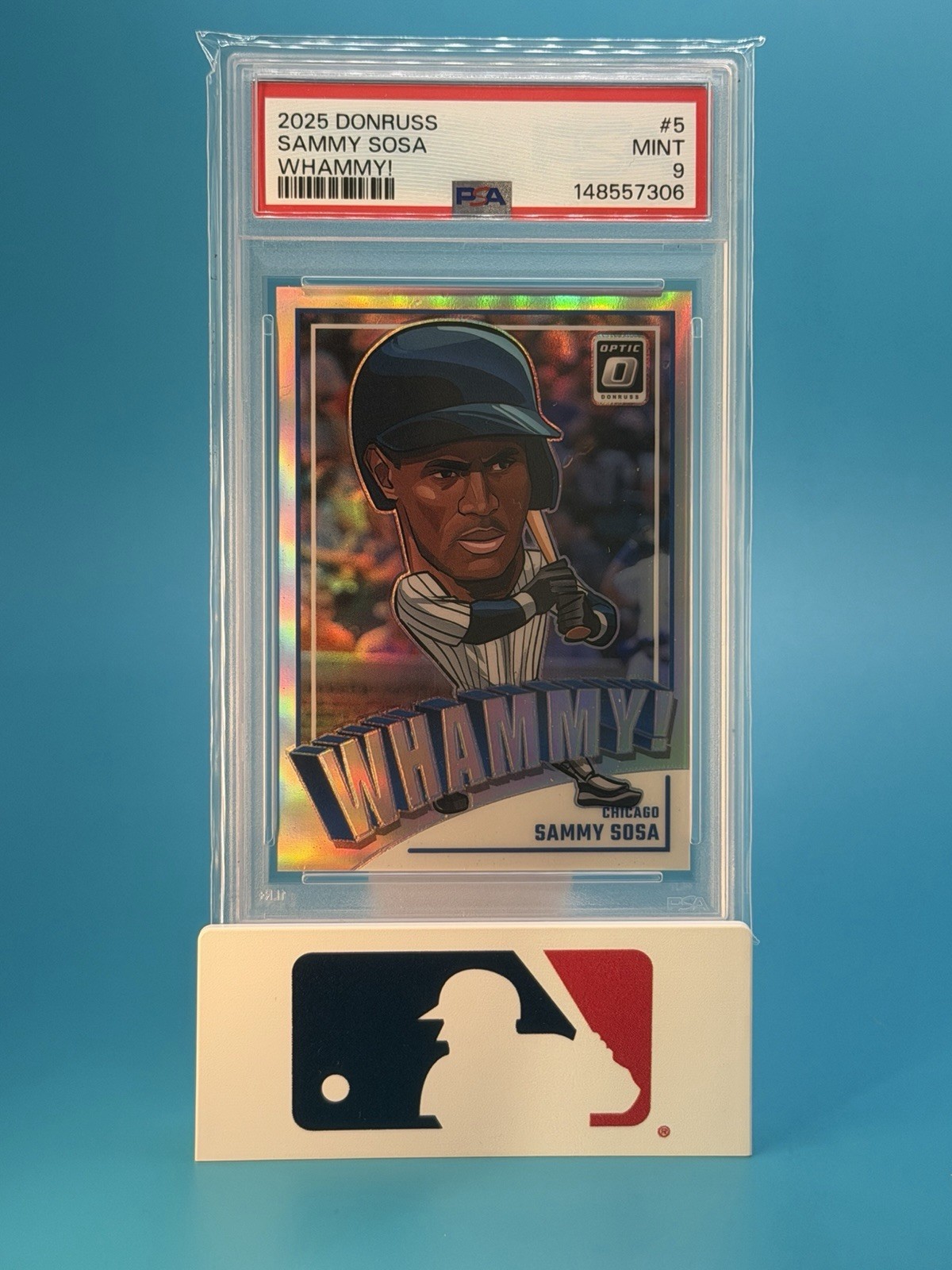 2025 Donruss Optic Sammy Sosa WHAMMY! PSA 9 Cubs Legend