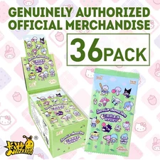1Box/36Pack Sanrio Anime characters blind box Collection Card  Full of mystery