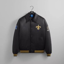 | FW23 | Kith for the NFL Saints Satin Bomber Jacket | S | IN STOCK