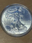 2012 Silver Eagle One Dollar Coin Uncirculated in clear case